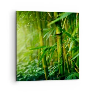 Schilderen op canvas - Maak kennis met groen zelf - 70x70 cm
