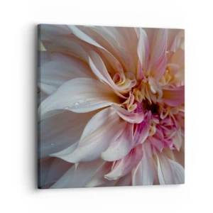 Schilderen op canvas - Bloeiende frisheid - 30x30 cm