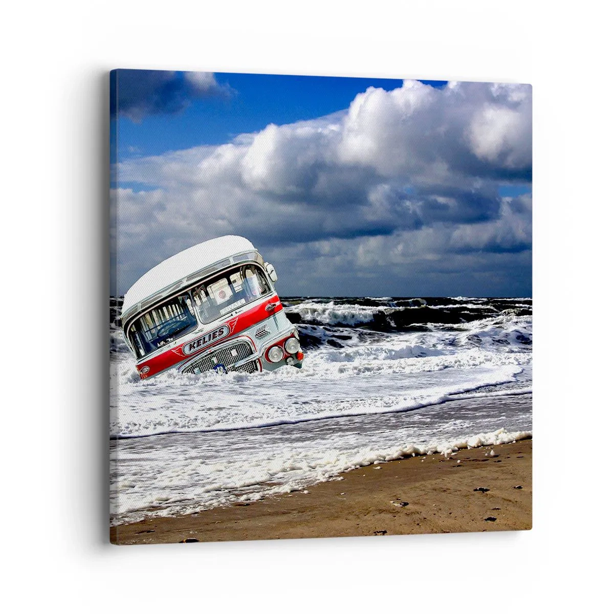 Schilderen op canvas - En je bent verrast? - 40x40 cm