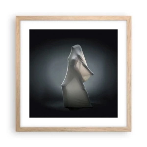 Een poster in een licht eiken lijst - Verborgen verlangens - 40x40 cm