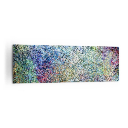Schilderen op canvas - Het is niet zo eenvoudig - 160x50 cm