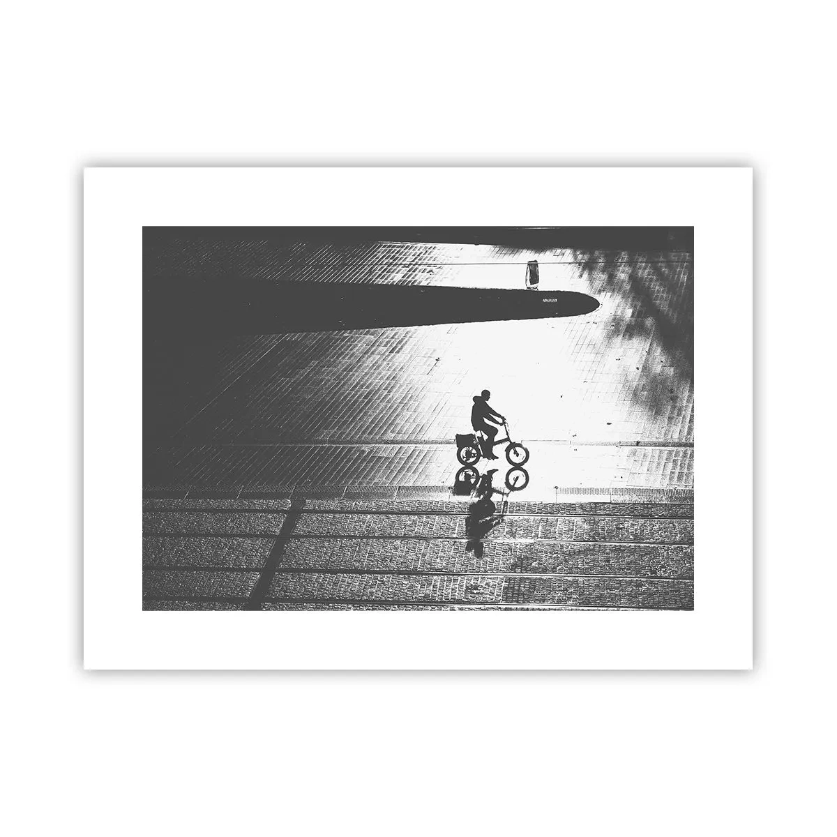 Poster - Voor mij, door de stad - 40x30 cm