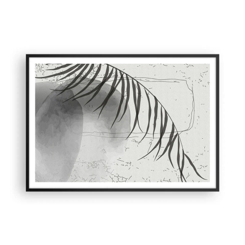 Poster in een zwarte lijst - Het subtiele exotisme van de natuur - 100x70 cm