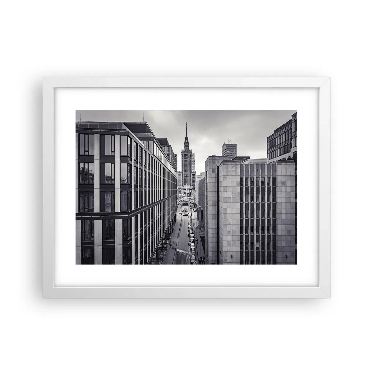 Poster in een witte lijst - Warschau vallei - 40x30 cm