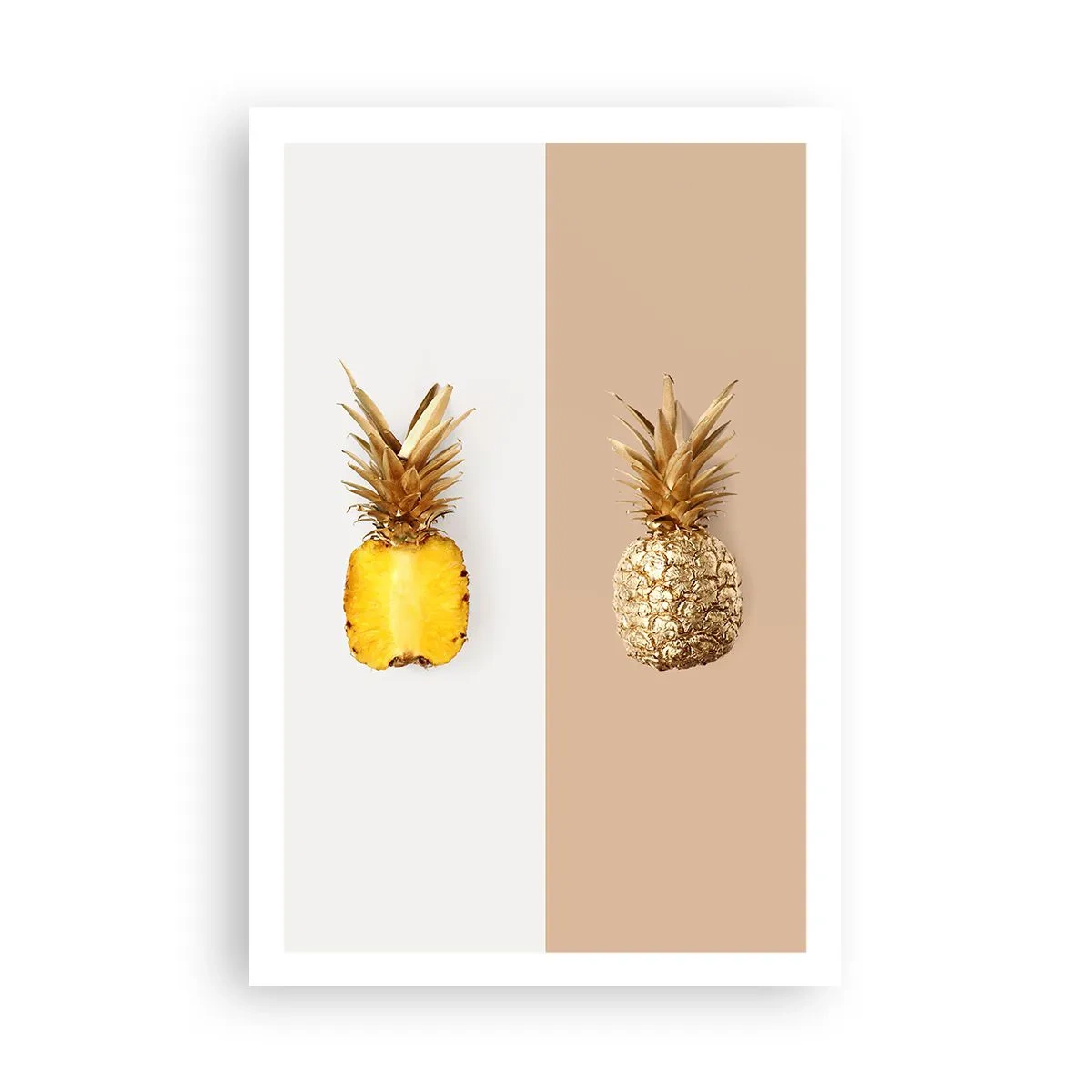 Poster - Ananas voor ons - 61x91 cm