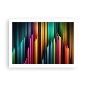 Poster - Lichtorgel - 70x50 cm