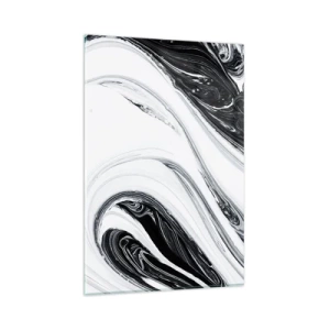 Schilderen op glas - Een combinatie van tegenstellingen - 80x120 cm