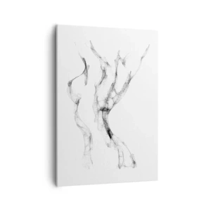 Schilderen op canvas - Mooi en sterk - 50x70 cm