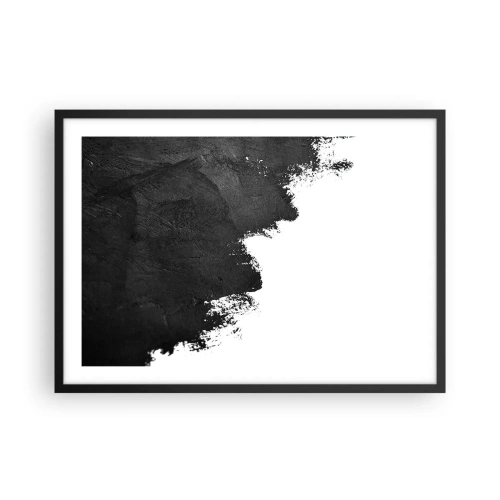 Poster in een zwarte lijst - Elementen: aarde - 70x50 cm