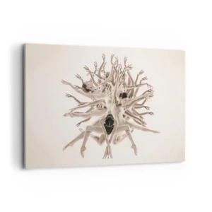 Schilderen op canvas - Bloeiend in dans - 120x80 cm