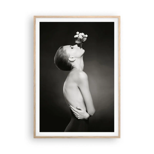 Een poster in een licht eiken lijst - Excentrieke elegantie - 70x100 cm