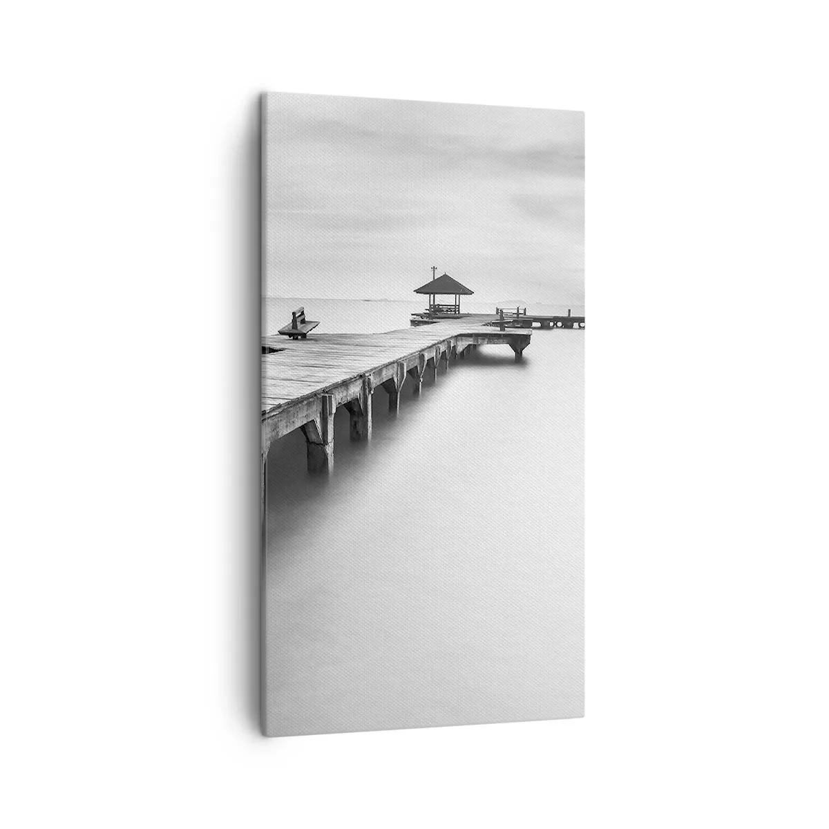 Schilderen op canvas - In de verte - 45x80 cm