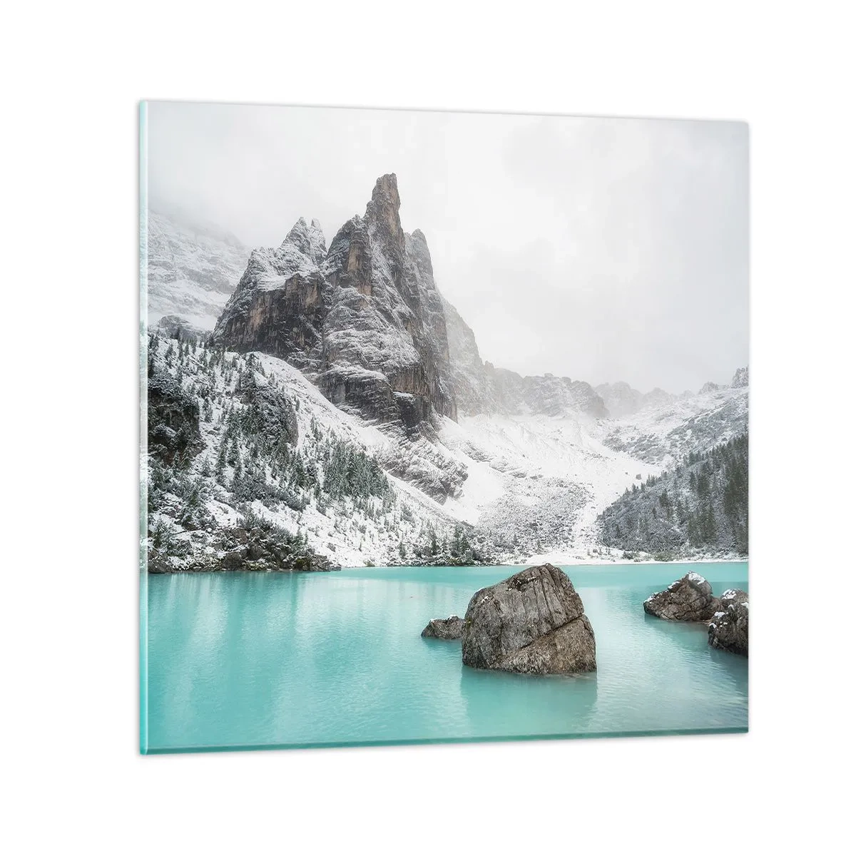 Schilderen op glas - Bewakend - 70x70 cm