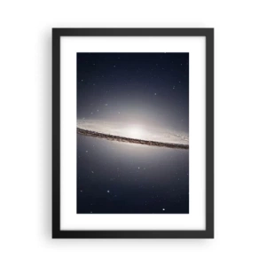 Poster in een zwarte lijst - Lang geleden, in een sterrenstelsel ver, ver weg... - 30x40 cm