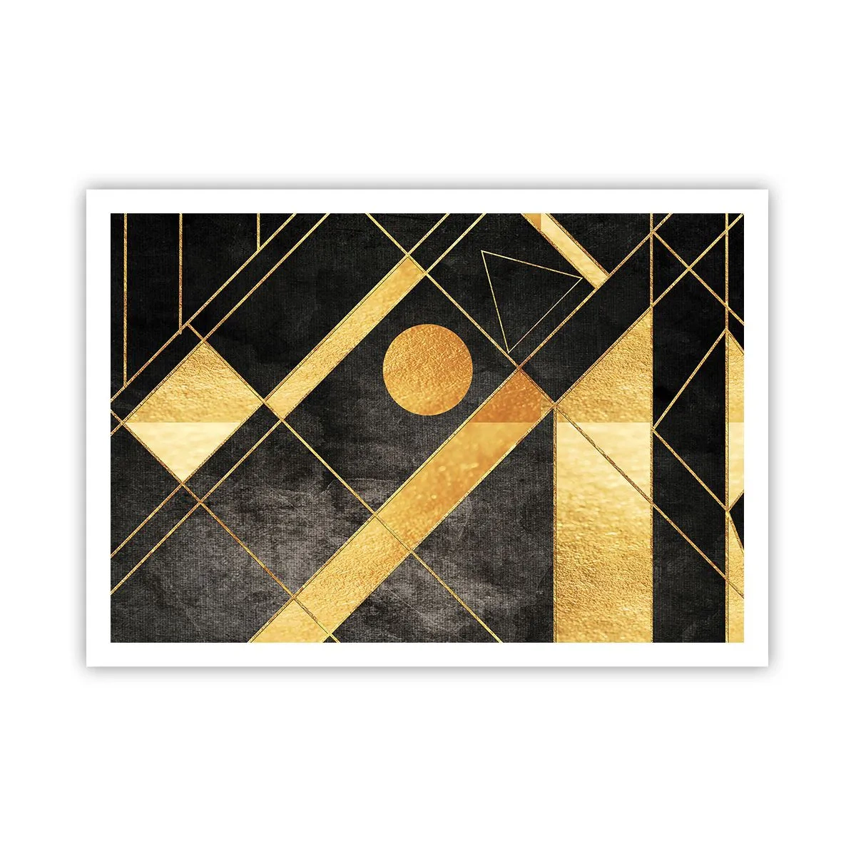 Poster - De zon van de woestijn - 100x70 cm