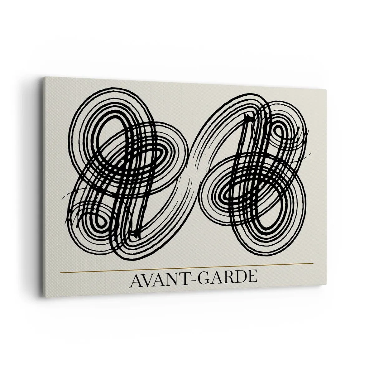 Schilderen op canvas - Het kwam er spontaan uit - 100x70 cm