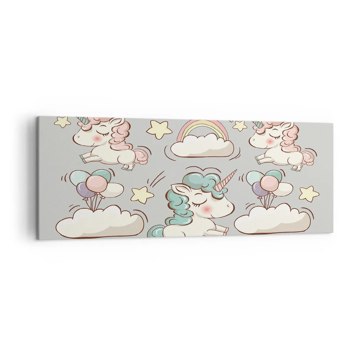 Schilderen op canvas - Ze bestaan zeker... - 140x50 cm