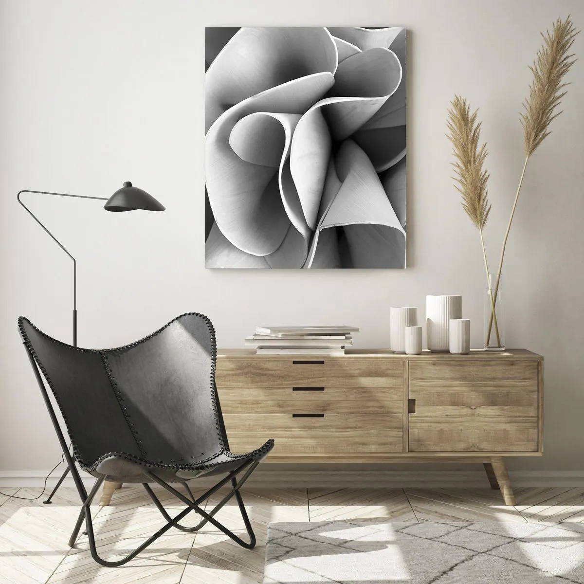 Schilderen op glas - Het gebeurt in de ruimte - 50x70 cm