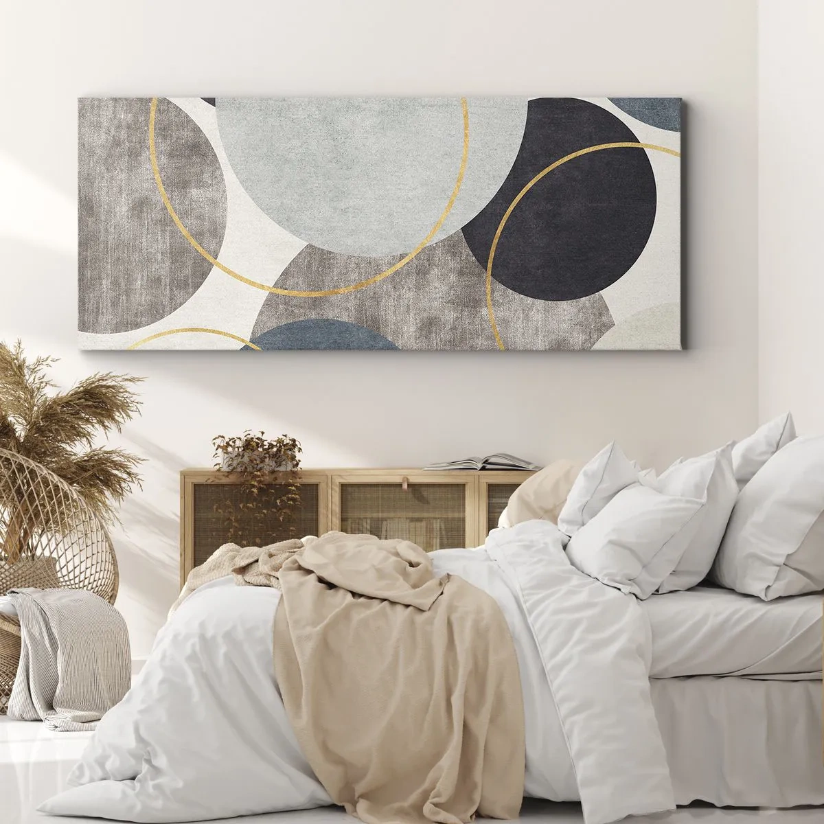 Schilderen op canvas - Wiel voor wiel - 120x50 cm