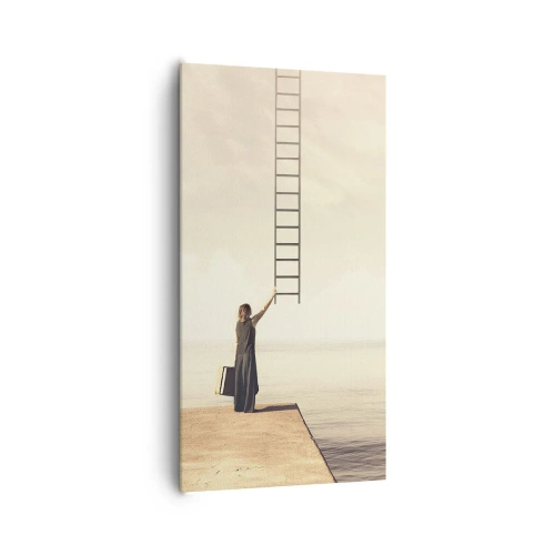 Schilderen op canvas - Een magische reis - 65x120 cm