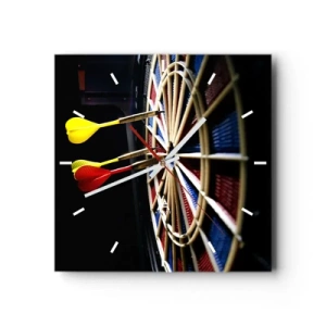 Wandklok - Klok - De spikerop de kop - 30x30 cm