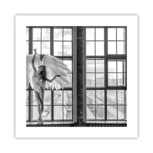 Poster - Stad der Engelen? - 40x40 cm