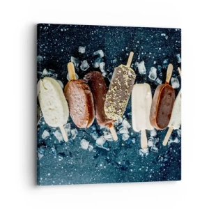 Schilderen op canvas - De smaak van hete zomer - 30x30 cm