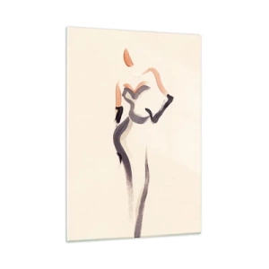 Schilderen op glas - Uit de gouden jaren van Hollywood - 50x70 cm