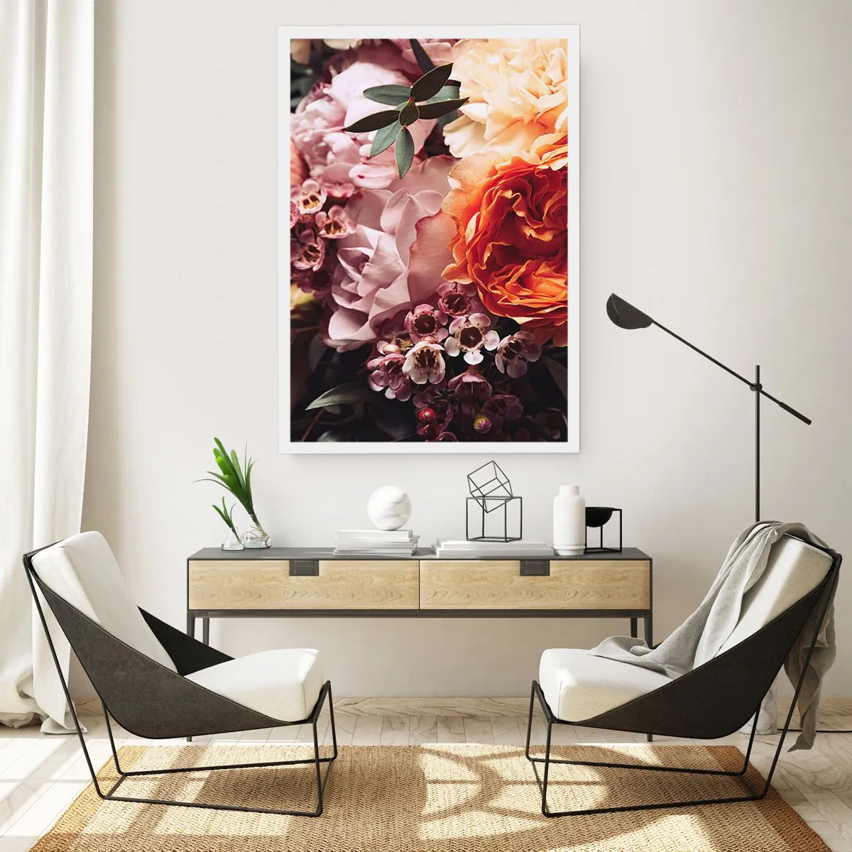 Poster - Gehuld in schoonheid - 30x40 cm