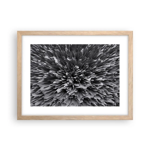 Een poster in een licht eiken lijst - Strikter kan het niet - 40x30 cm