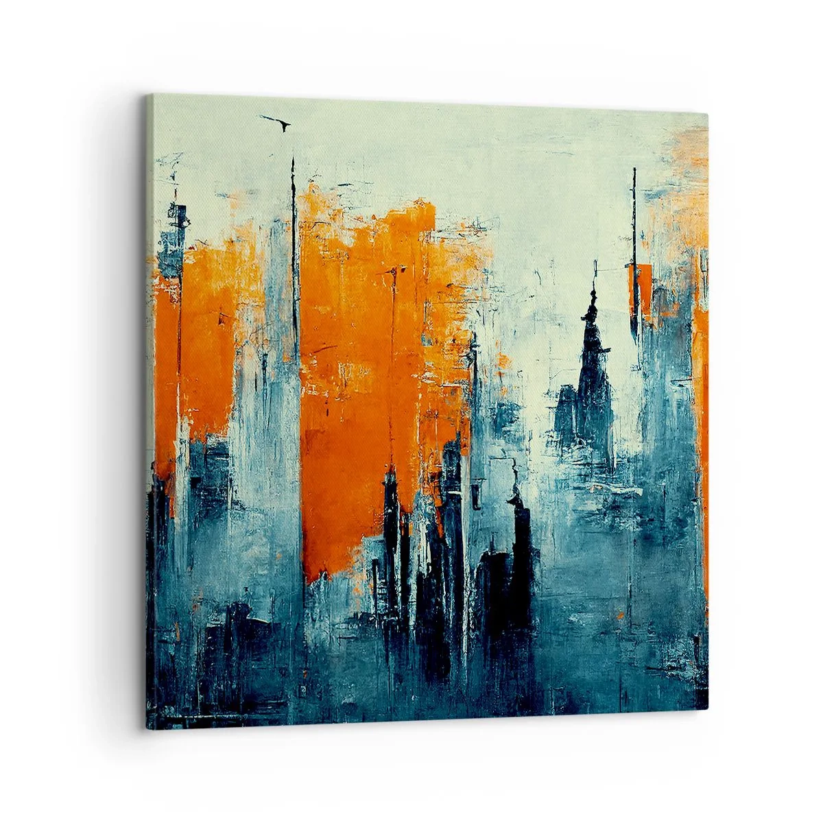 Schilderen op canvas - Modern landschap - 60x60 cm