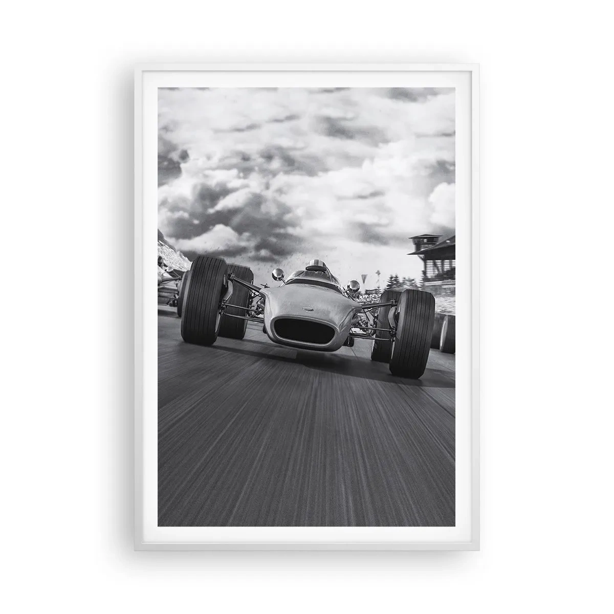 Poster in een witte lijst - Er is kracht! - 70x100 cm