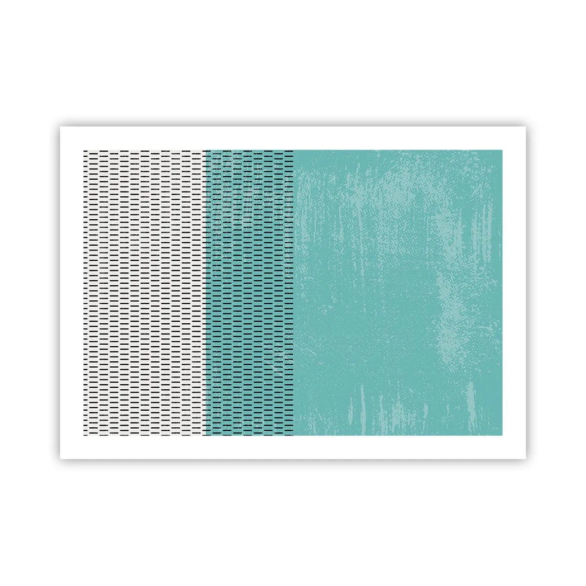 Poster - Een uitgebalanceerde compositie - 70x50 cm