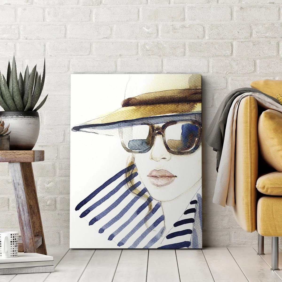 Schilderen op canvas - Florida heet u welkom! - 55x100 cm