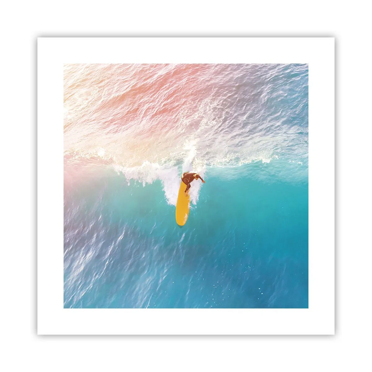 Poster - De oceaanruiter - 40x40 cm