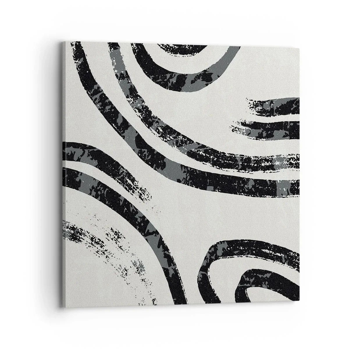 Schilderen op canvas - Half gestopt - 70x70 cm