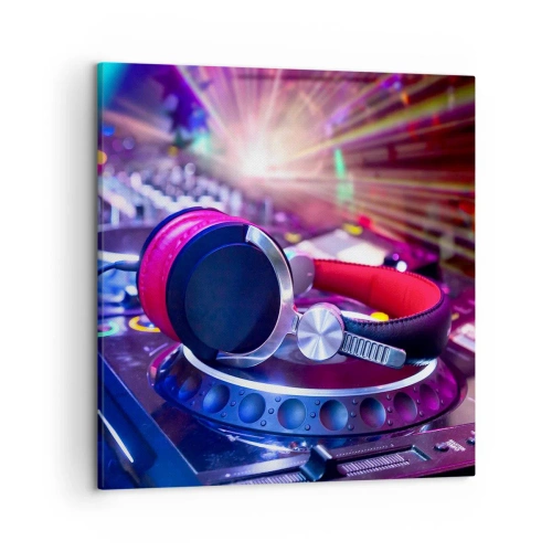 Schilderen op canvas - Het zal, het zal gebeuren - 50x50 cm