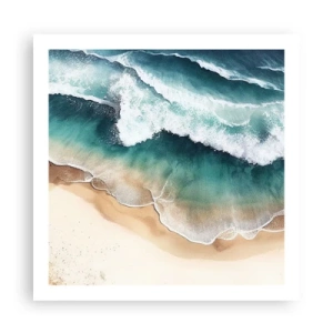 Poster - De eeuwige ontmoeting - 60x60 cm