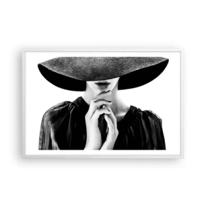 Poster in een witte lijst - Verborgen schoonheid - 91x61 cm