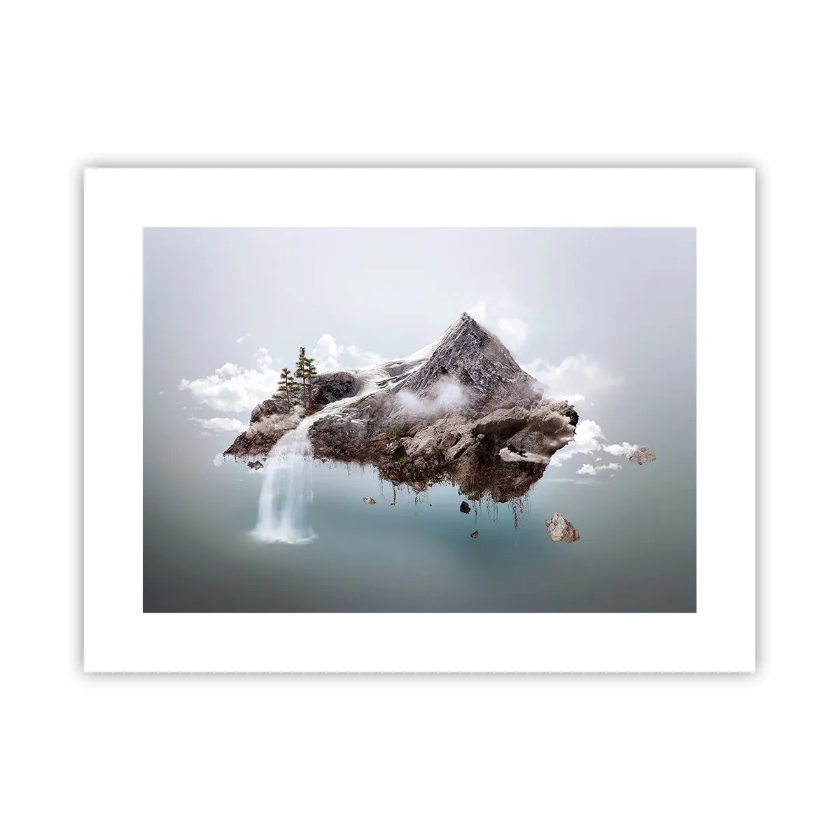 Poster - Gezien met het oog van een surrealist - 40x30 cm