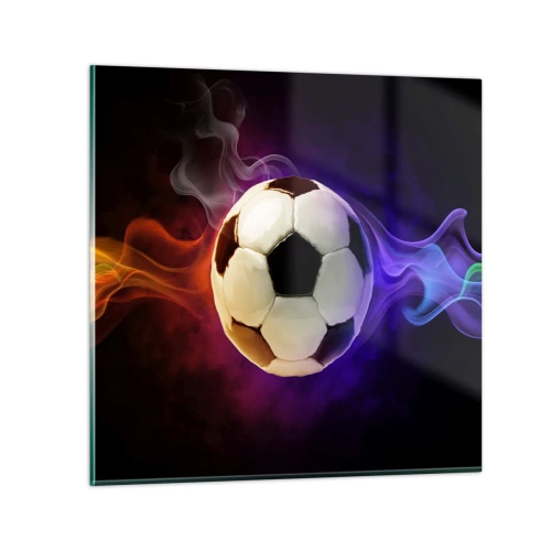 Schilderen op glas - De magische kracht van het spel - 40x40 cm