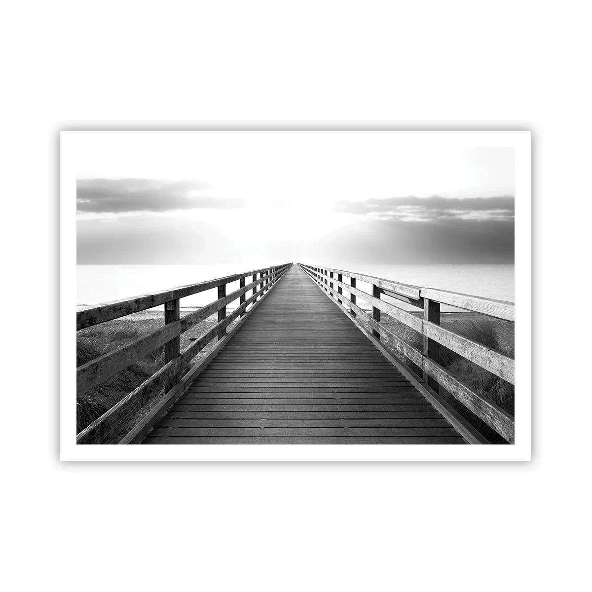Poster - In de verte ... - 100x70 cm