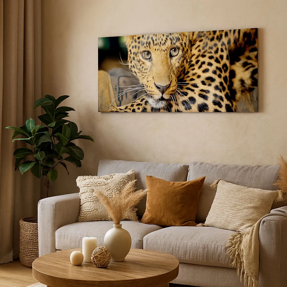 Schilderen op canvas - Wees niet bang, kom maar hier - 100x40 cm