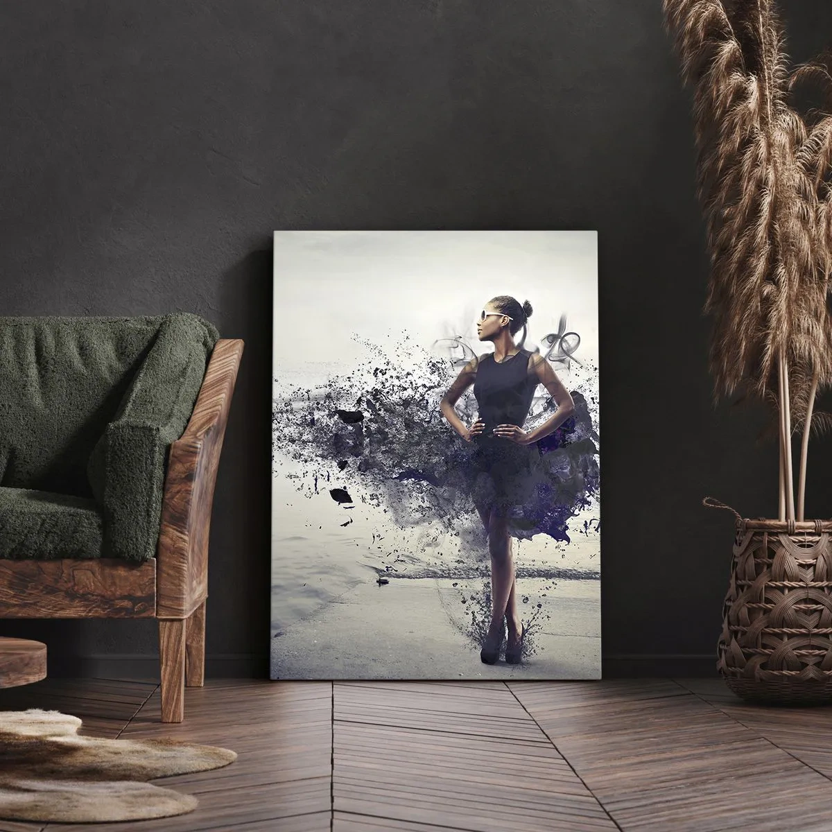 Schilderen op canvas - Afrikaanse Venus - 50x70 cm