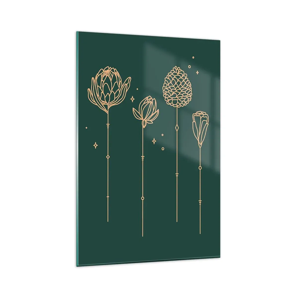 Schilderen op glas - Kruidenfamiie / Familie Ziółkowsi ?? - 80x120 cm