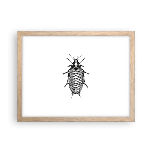 Een poster in een licht eiken lijst - Wat een exemplaar! - 40x30 cm