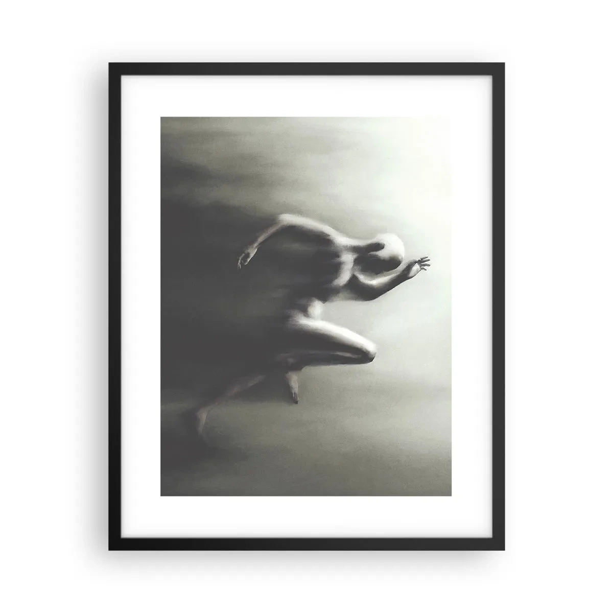 Poster in een zwarte lijst - Niet te stopen - 40x50 cm