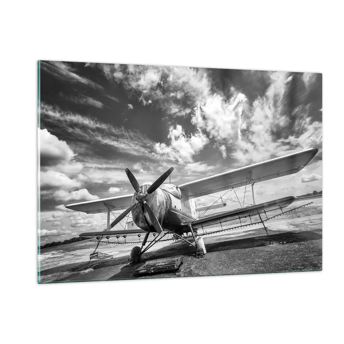 Schilderen op glas - Ik kan niet wachten! - 120x80 cm