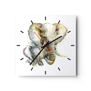 Wandklok - Klok - Er gaat niets boven mama - 30x30 cm