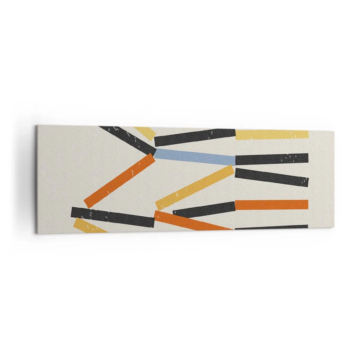 Schilderen op canvas - Compositie op goed niveau - 160x50 cm